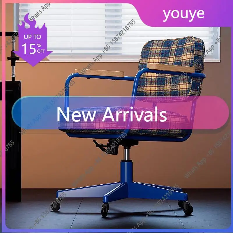 N67 Designer Blue Office Chair Modern Adjustable Wheels Ergonomic Computer Chair Relaxing Oversized Silla Oficina Office Furnitu
N67 Designer Blue Office Chair Modern Adjustable Wheels Ergonomic Computer Chair Relaxing Oversized Silla Oficina Office Furnitu