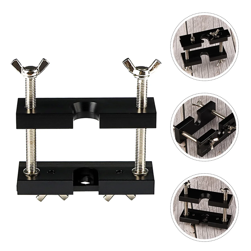 Guitar Repair Jig Musical Instruments Supply Mouthpiece Holder for Euphonium Black Stainless Steel
Guitar Repair Jig Musical Instruments Supply Mouthpiece Holder for Euphonium Black Stainless Steel
