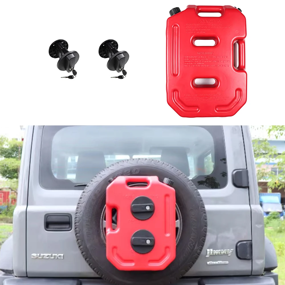 Lantsun JMN140 10L Camping Water Can Spare Tire Bracket Mounted Drinking Water Can Tank Bucket for Jimny JB74 2018-2026, 3/5Door
Lantsun JMN140 10L Camping Water Can Spare Tire Bracket Mounted Drinking Water Can Tank Bucket for Jimny JB74 2018-2026, 3/5Door