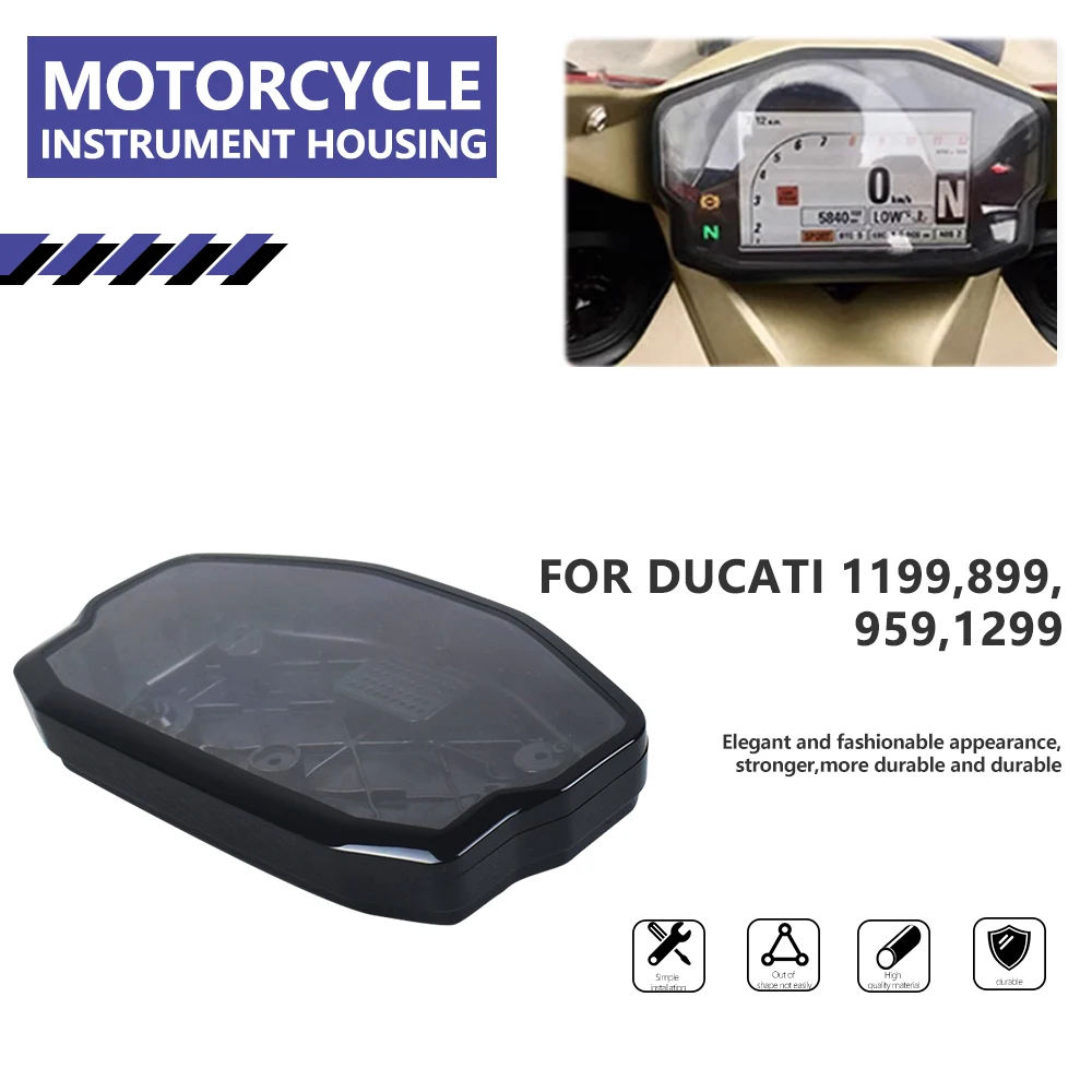 Motorcycle Gauges Cover Speedometer Tachometer Instrument Housing For Ducati Panigale 899 959 1199 1299 ABS Odometer Shell
Motorcycle Gauges Cover Speedometer Tachometer Instrument Housing For Ducati Panigale 899 959 1199 1299 ABS Odometer Shell