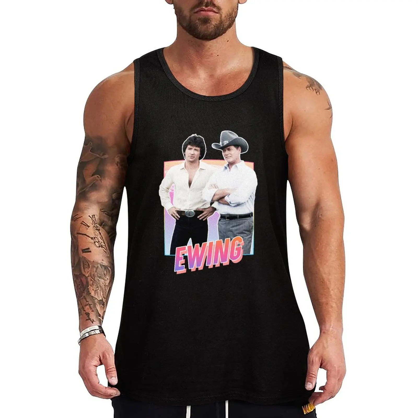 Ewing Brothers - 80s Tank Top mens clothing gym clothes for man Bodybuilding clothing man vests for men
Ewing Brothers - 80s Tank Top mens clothing gym clothes for man Bodybuilding clothing man vests for men