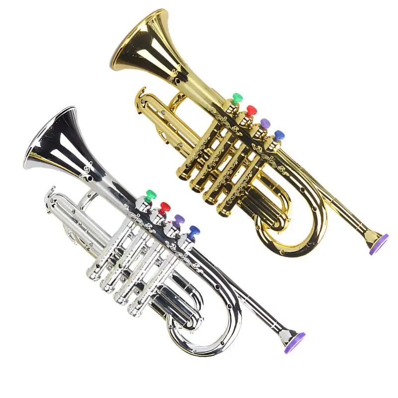 Toy Trumpet Wind Instrument Trumpet For Kids Trumpet Horn Early Learning Toy For Birthday Christmas Holiday Kindergarten School
Toy Trumpet Wind Instrument Trumpet For Kids Trumpet Horn Early Learning Toy For Birthday Christmas Holiday Kindergarten School