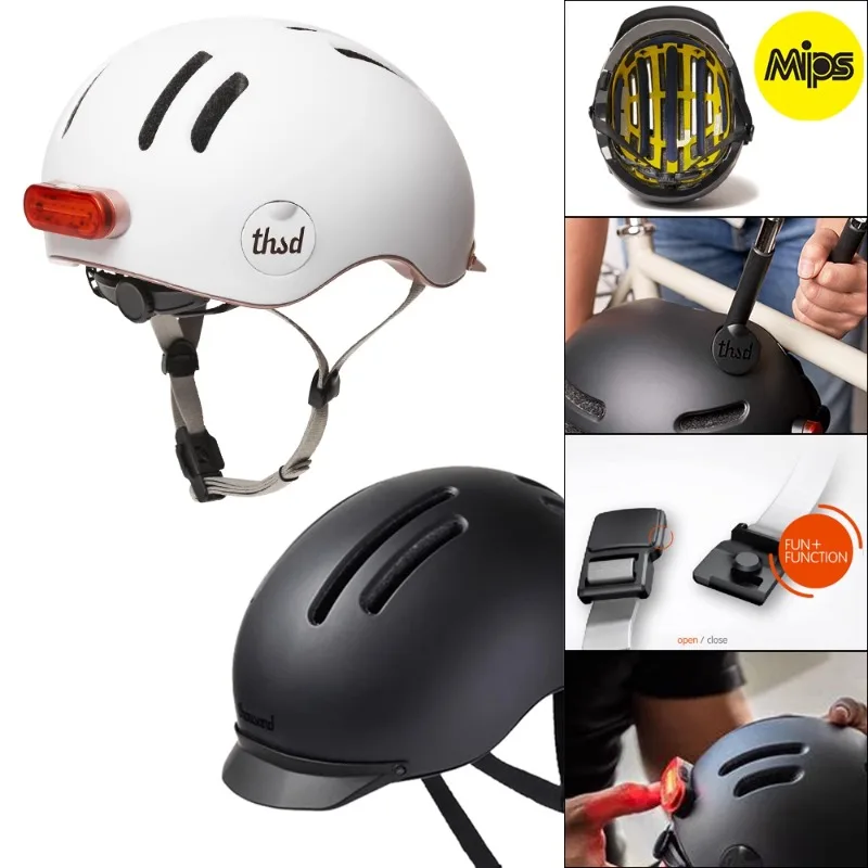 Thousand MIPs Bicycle City Commuter Helmet Skateboard Protective Helmet LED Taillights Lightweight
Thousand MIPs Bicycle City Commuter Helmet Skateboard Protective Helmet LED Taillights Lightweight