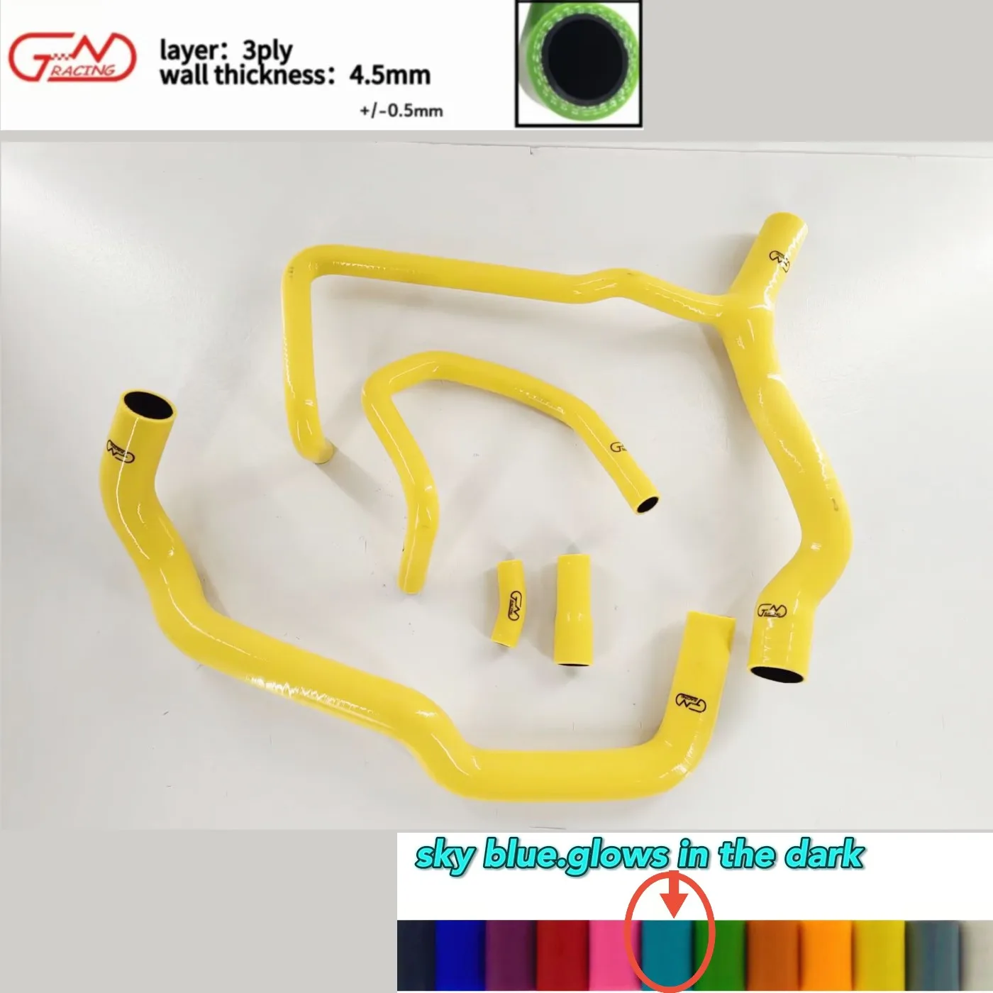 Silicone Coolant Radiator Hose Kit Fit PEUGEOT 306/406 2.0L 16V EW10 1995-2004
Silicone Coolant Radiator Hose Kit Fit PEUGEOT 306/406 2.0L 16V EW10 1995-2004