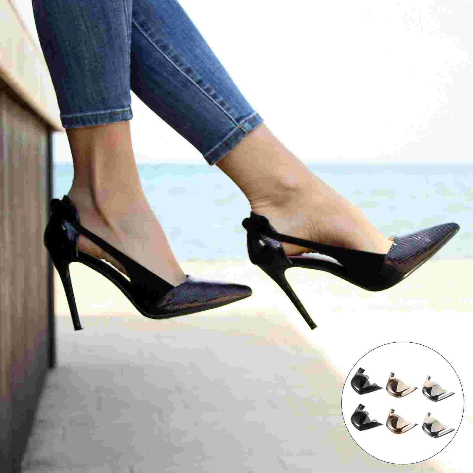 3 Pairs High Heels to Protect The Head Boot Toe Guards Feet Shoe Protector Repair for Shoes
3 Pairs High Heels to Protect The Head Boot Toe Guards Feet Shoe Protector Repair for Shoes