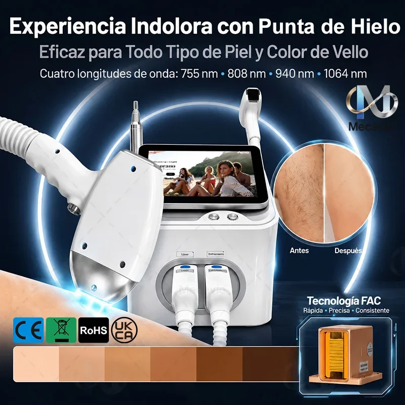 Diode Laser and Picosecond Laser 2 in 1 808 Diode Laser Hair Removal Tattoo Removal Machine with 4 Wavelength 755 808 940 1064nm
Diode Laser and Picosecond Laser 2 in 1 808 Diode Laser Hair Removal Tattoo Removal Machine with 4 Wavelength 755 808 940 1064nm