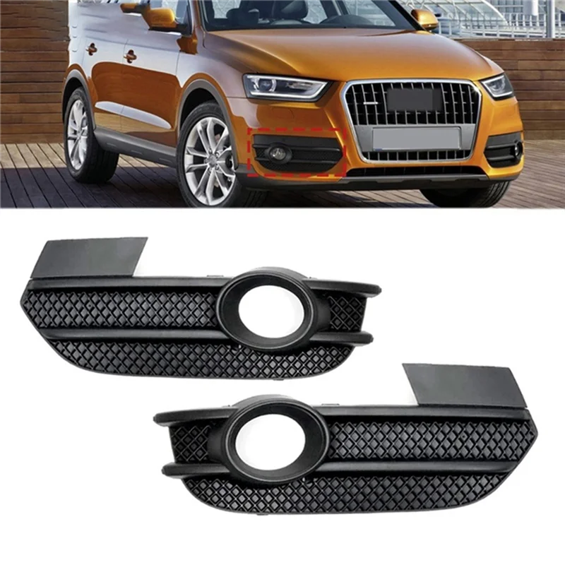 Front Bumper Fog Lamp Frame 1 Pair For Q3 12-15 EU Version 8U0807681A 8U0807682ASP9 Air Deflector Fog Light Grille
Front Bumper Fog Lamp Frame 1 Pair For Q3 12-15 EU Version 8U0807681A 8U0807682ASP9 Air Deflector Fog Light Grille