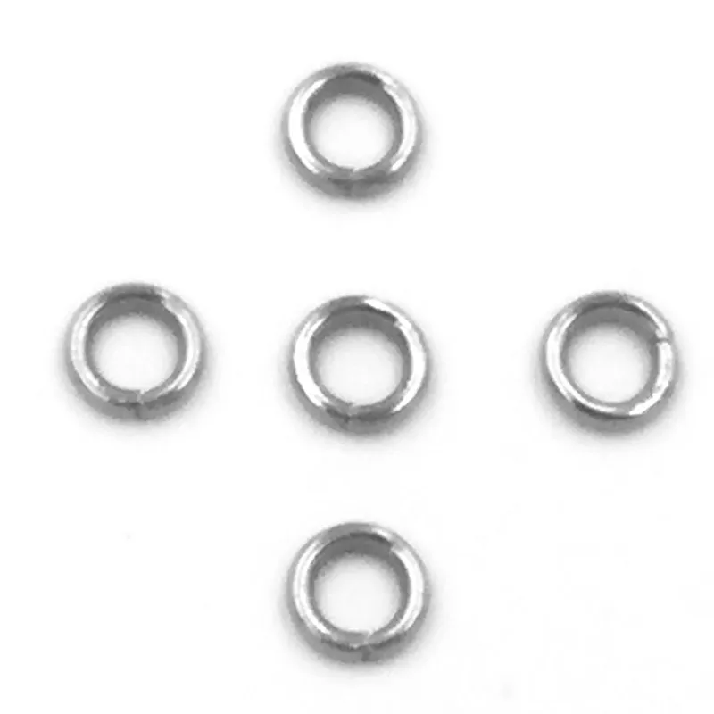 500Pcs Silver Tone Round Stainless Steel Split Open Jump Rings 4x0.8mm
500Pcs Silver Tone Round Stainless Steel Split Open Jump Rings 4x0.8mm