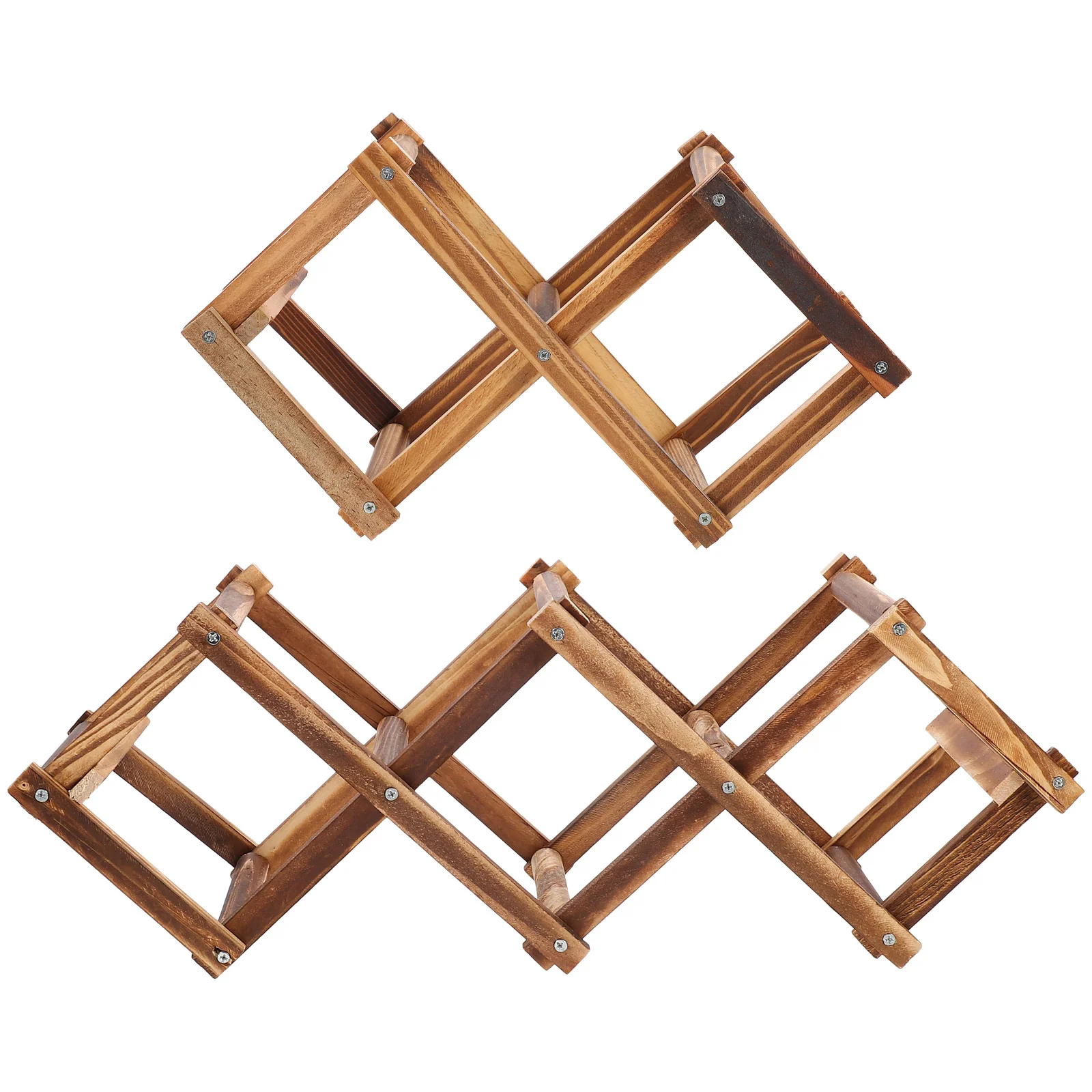 2Pcs Racks Wooden Stand Foldable Cabinet Brown Modern Holder Storage Display Home Bar Decor Practical Use
2Pcs Racks Wooden Stand Foldable Cabinet Brown Modern Holder Storage Display Home Bar Decor Practical Use