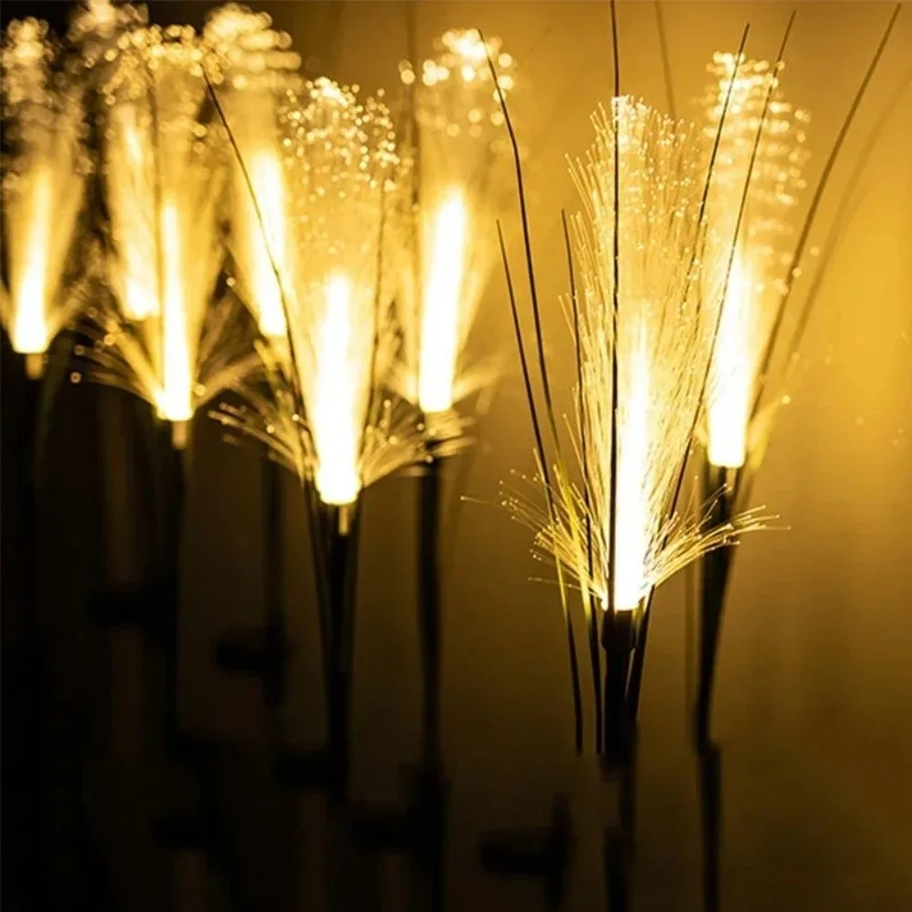 LED Solar Garden Reed Lamp Bulrush Flower Optical Fiber Outdoor Waterproof Lawn Light Simulation Luminous Solar Power Light
LED Solar Garden Reed Lamp Bulrush Flower Optical Fiber Outdoor Waterproof Lawn Light Simulation Luminous Solar Power Light