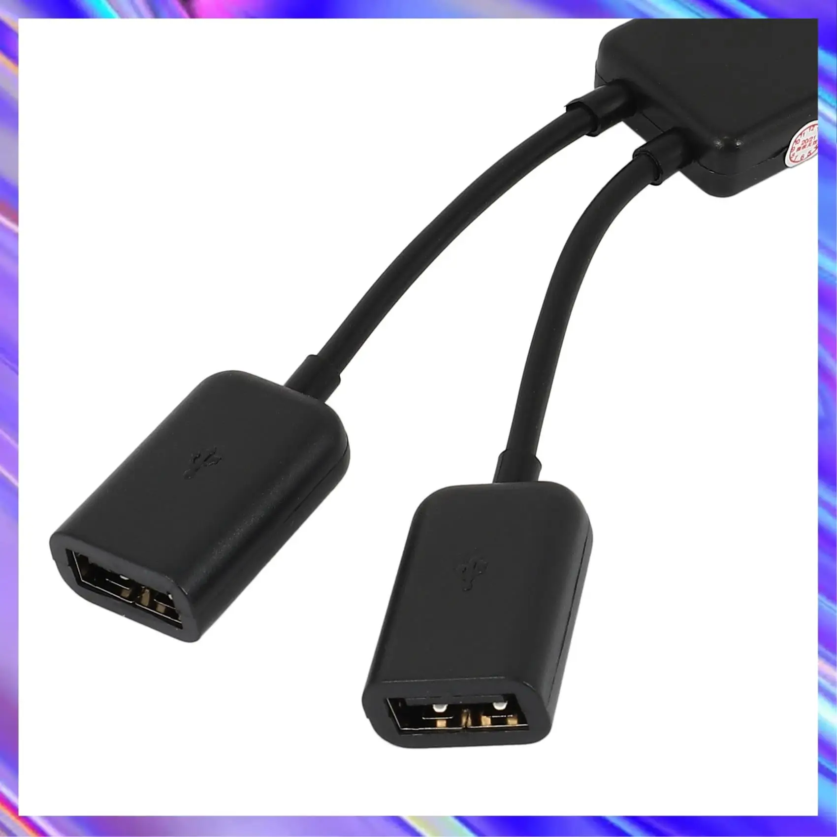 Micro-USB Host Cable,Micro-USB Male To 2X Type A Dual USB Female OTG Adapter Converter Hub For Android Tablet Pc And Smart Phone
Micro-USB Host Cable,Micro-USB Male To 2X Type A Dual USB Female OTG Adapter Converter Hub For Android Tablet Pc And Smart Phone