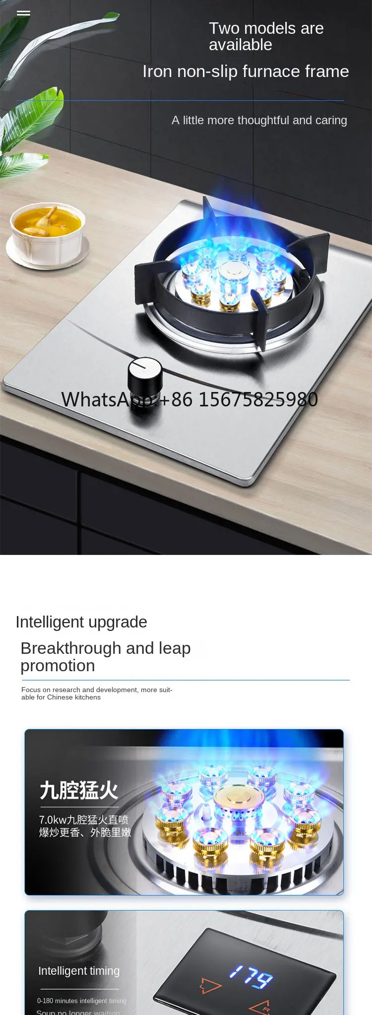 H ousehold Built-In Single Burner G as Stove Stainless Steel For L PG Natural G as
H ousehold Built-In Single Burner G as Stove Stainless Steel For L PG Natural G as