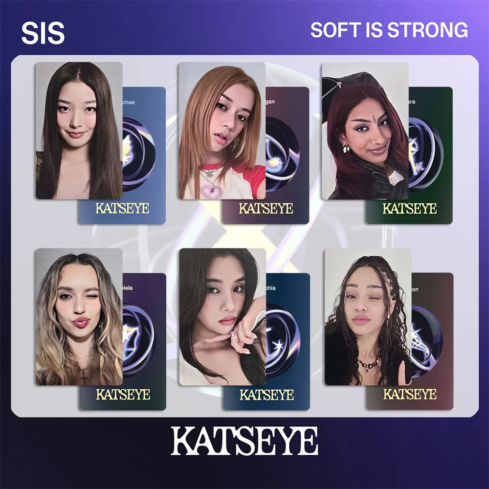 Kpop KATSEYE SIS Soft Is Strong Mini Album LOMO Card MANON SOPHIA DANIELA LARA MEGAN YOONCHAE Fans Collect 6Pcs Подарочная карта
Kpop KATSEYE SIS Soft Is Strong Mini Album LOMO Card MANON SOPHIA DANIELA LARA MEGAN YOONCHAE Fans Collect 6Pcs Подарочная карта