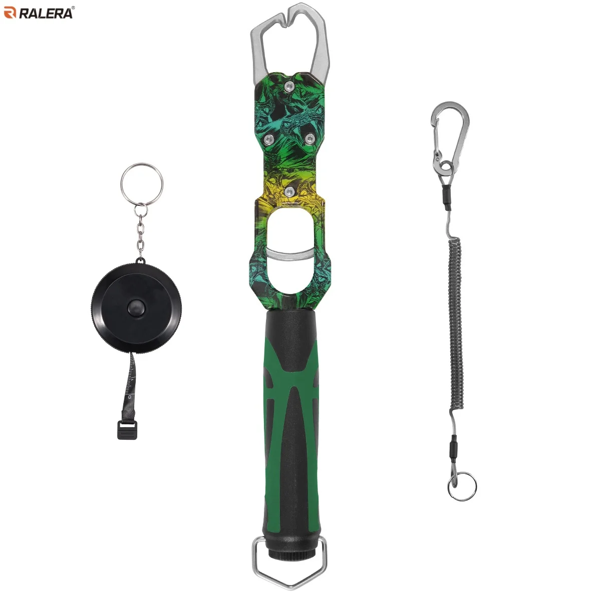 Aluminum Alloy Fishing Grip Pliers Gear Tackle Spring scale 360 ° rotation Adjustable Grabber Tool Seawater Fishing Clamp Kit
Aluminum Alloy Fishing Grip Pliers Gear Tackle Spring scale 360 ° rotation Adjustable Grabber Tool Seawater Fishing Clamp Kit