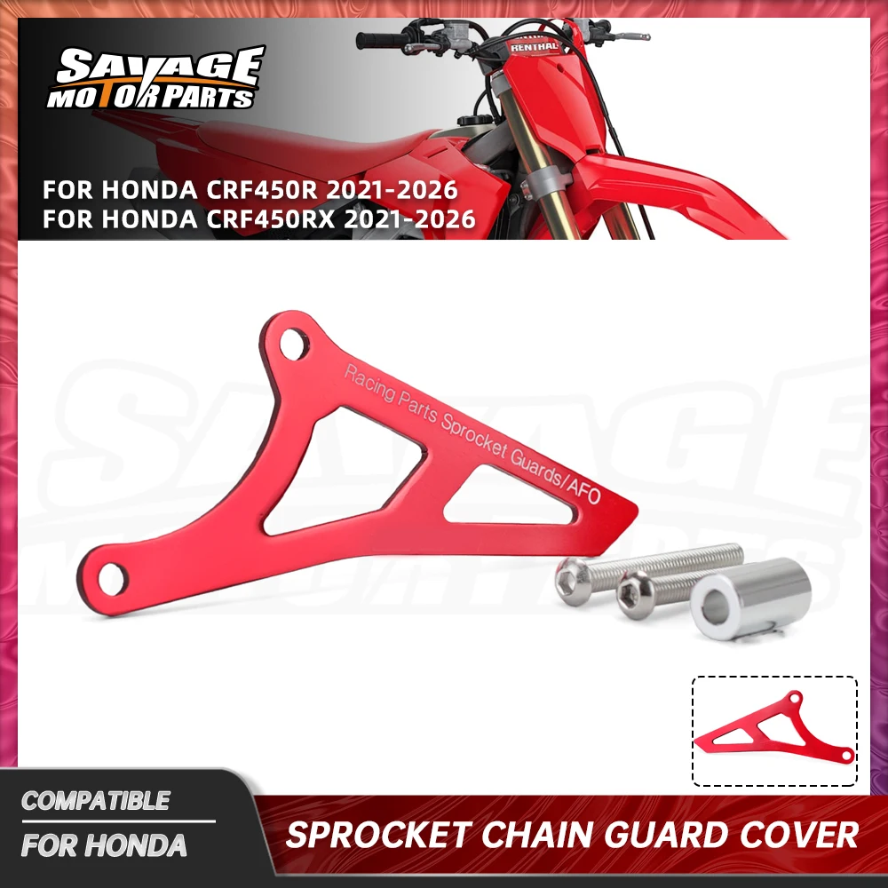 CRF450RX 2026 Front Sprocket Chain Guard Cover For Honda CRF 450R 450RX 2021-2025 Motorcycle Accessories Chainguard Protector
CRF450RX 2026 Front Sprocket Chain Guard Cover For Honda CRF 450R 450RX 2021-2025 Motorcycle Accessories Chainguard Protector