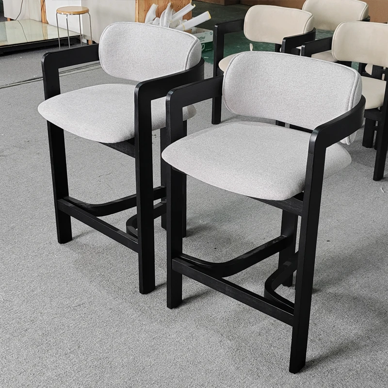 &Nordic Solid Wood Home Bar Chair Modern Design Hotel Front Desk Restaurant High Foot Stool Dining Chairs
&Nordic Solid Wood Home Bar Chair Modern Design Hotel Front Desk Restaurant High Foot Stool Dining Chairs