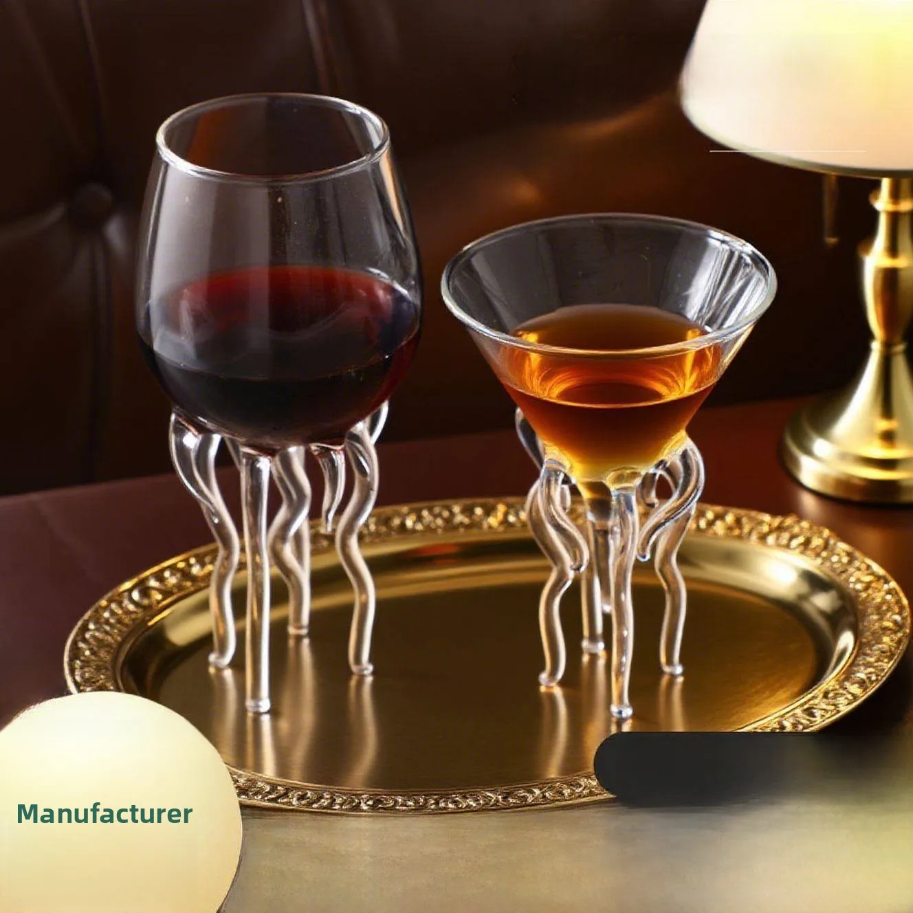 Modern Minimalist Glass Octopus Shaped Bar Wine Cup High Foot Red Wine Cup Cocktail Cup Creative Personalized Beverage Glasses
Modern Minimalist Glass Octopus Shaped Bar Wine Cup High Foot Red Wine Cup Cocktail Cup Creative Personalized Beverage Glasses