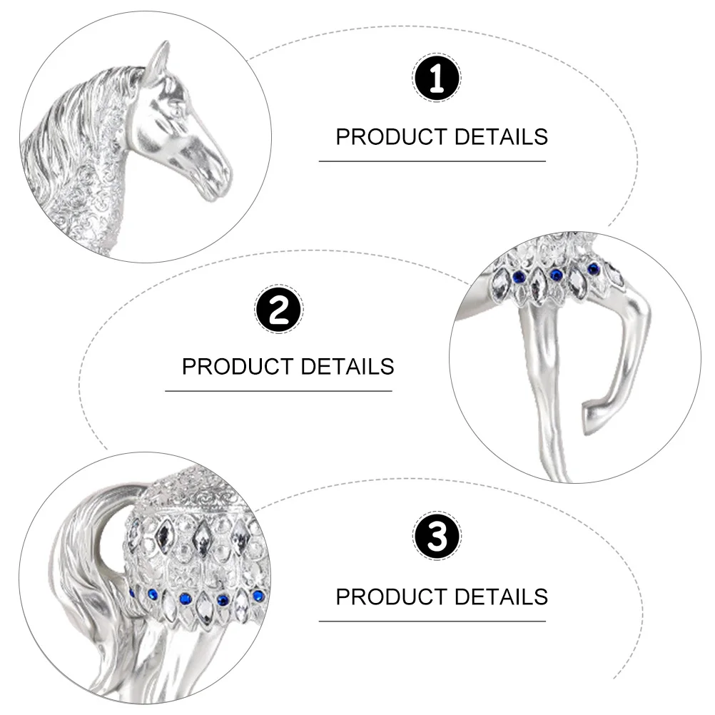 1Pcs Animal Resin Horse Desktop Ornament Fine Texture Exquisite Resin Craft Decoration Home Decoration Horse Adornment
1Pcs Animal Resin Horse Desktop Ornament Fine Texture Exquisite Resin Craft Decoration Home Decoration Horse Adornment