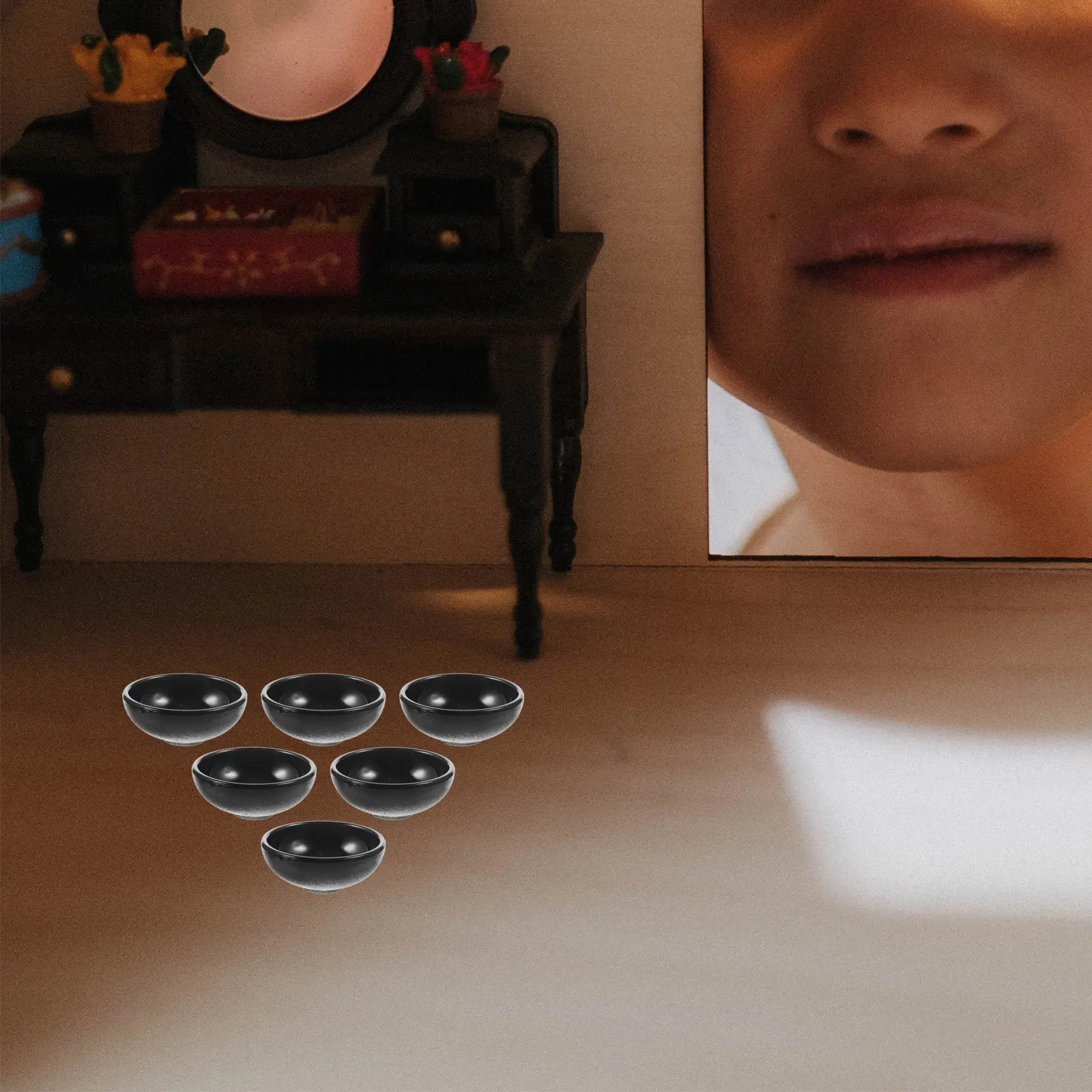 12Pcs Realistic Plastic Mini Bowls for Dollhouse Decoration Exquisitely Detailed Round Tiny Bowls for Micro Scene Miniature
12Pcs Realistic Plastic Mini Bowls for Dollhouse Decoration Exquisitely Detailed Round Tiny Bowls for Micro Scene Miniature