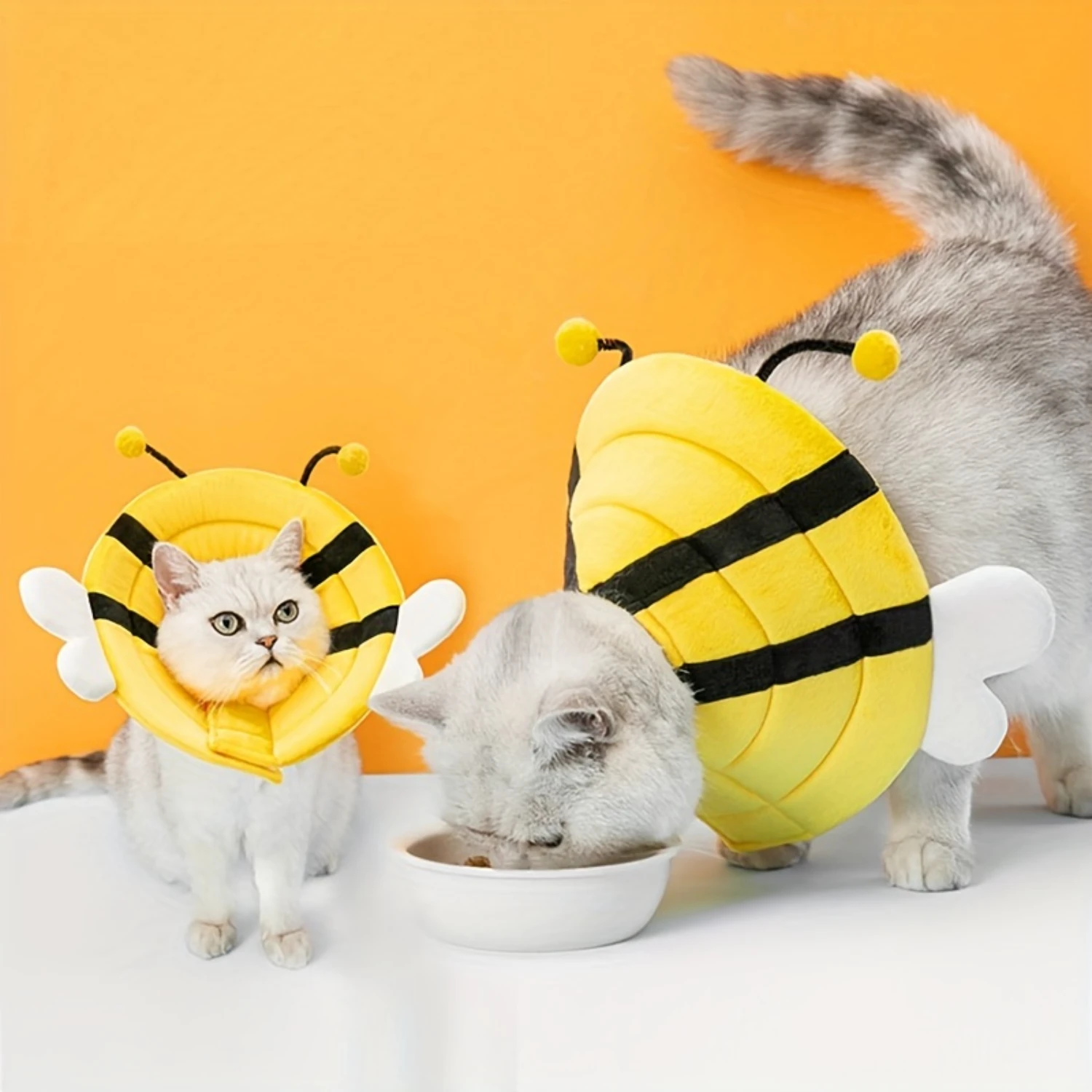Bee Design Pet Cone for Dog & Cat, Anti-Scratch After Surgery, Stop Licking & Scratching Cone
Bee Design Pet Cone for Dog & Cat, Anti-Scratch After Surgery, Stop Licking & Scratching Cone