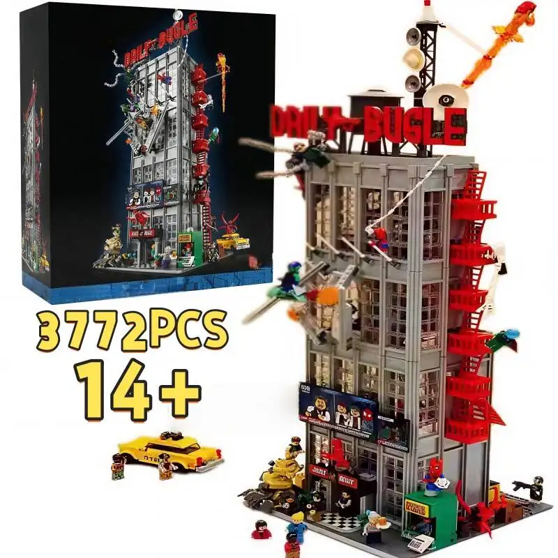 2026new 3772PCS The Bugle Building Of Daily Classic Building Blocks Compatible 76178 78008 Bricks Birthday Gifts For Children
2026new 3772PCS The Bugle Building Of Daily Classic Building Blocks Compatible 76178 78008 Bricks Birthday Gifts For Children