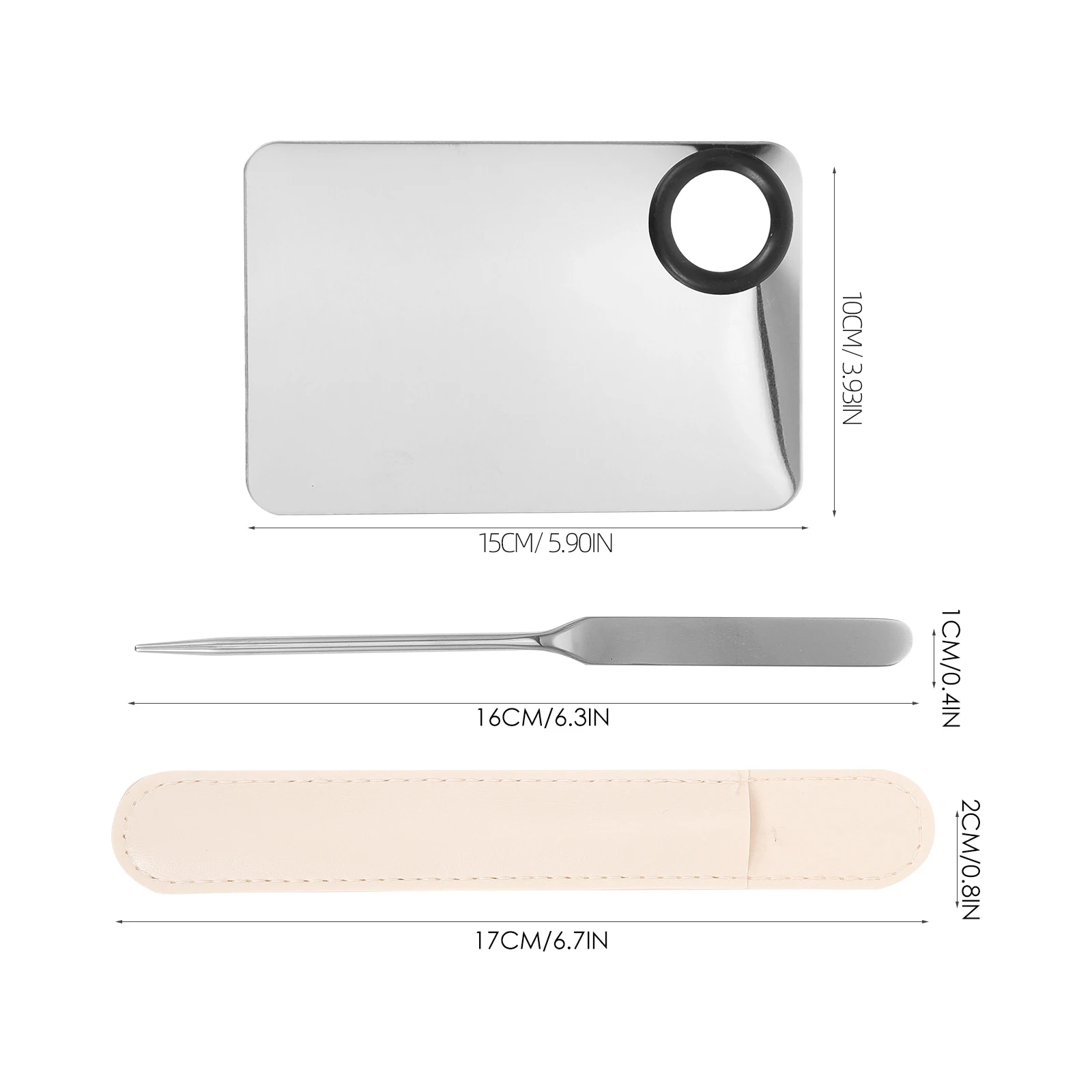 4 Stainless Steel Foundation Mixing Pigment Long H Easy Clean Durable Korean Foundation Spatula Korean Makeup
4 Stainless Steel Foundation Mixing Pigment Long H Easy Clean Durable Korean Foundation Spatula Korean Makeup