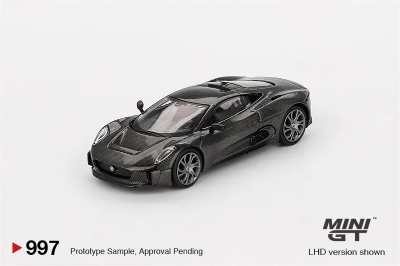 Тестовый автомобиль MINI GT 1:64 C-X75, черная литая под давлением модель автомобиля
Тестовый автомобиль MINI GT 1:64 C-X75, черная литая под давлением модель автомобиля