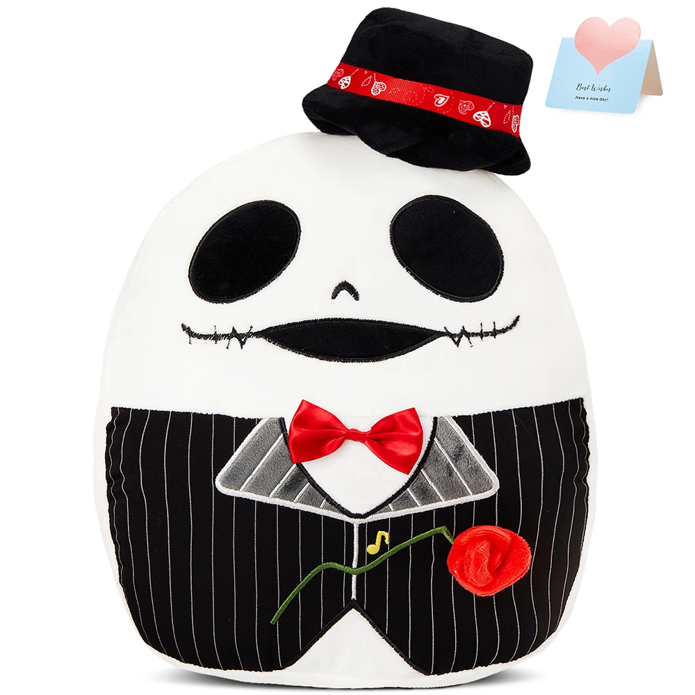 12in/30cm Skeleton Gentleman Plush Pillow Kawaii Halloween Funny Doll Toys Plushie Throw Pillow Soft Stuffed Gifts for Boy Kids
12in/30cm Skeleton Gentleman Plush Pillow Kawaii Halloween Funny Doll Toys Plushie Throw Pillow Soft Stuffed Gifts for Boy Kids
