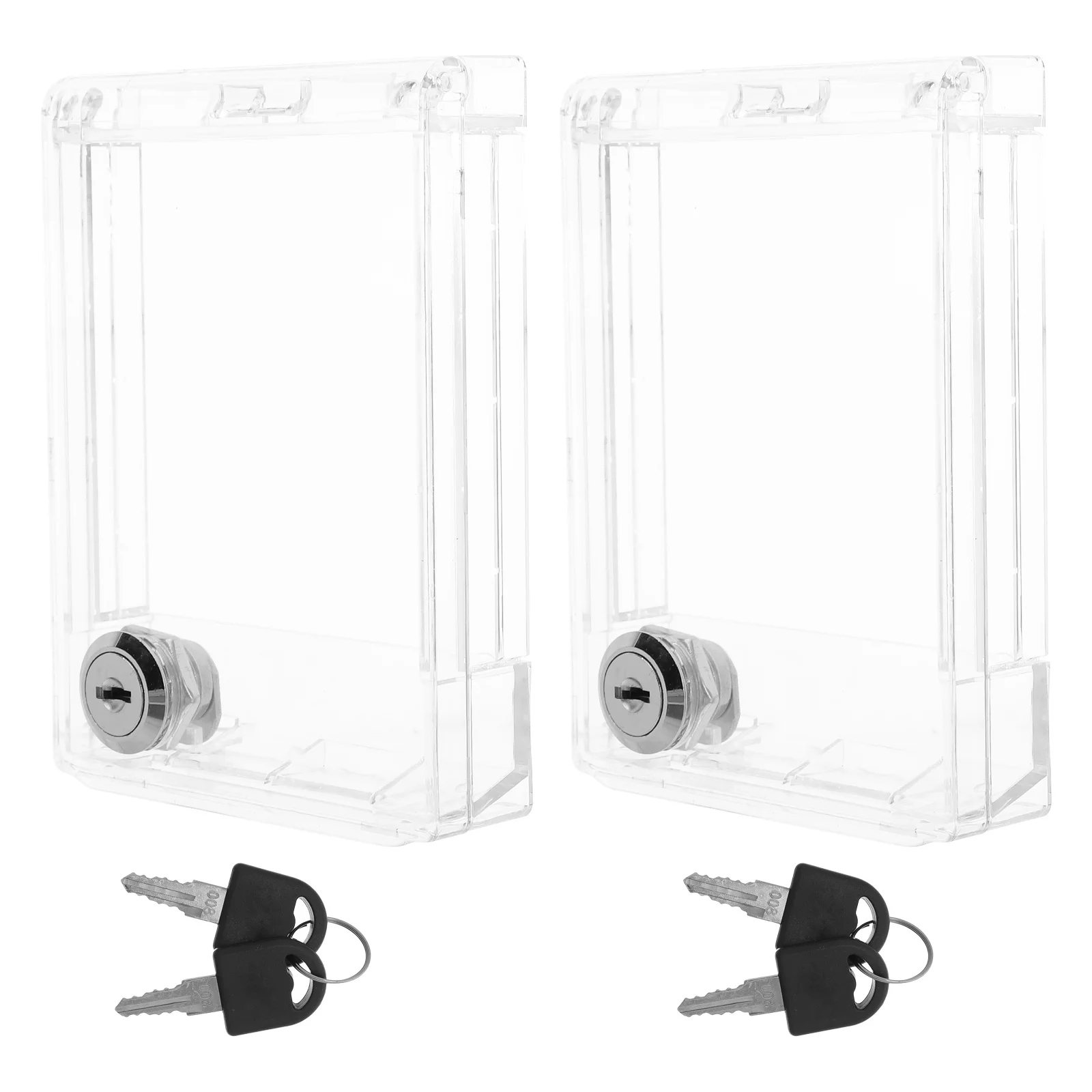 2Pcs Air Conditioning Switch Cover Lockable Transparent Wall Mounted Panel Protector Child Proof Waterproof Switch Guard Home
2Pcs Air Conditioning Switch Cover Lockable Transparent Wall Mounted Panel Protector Child Proof Waterproof Switch Guard Home