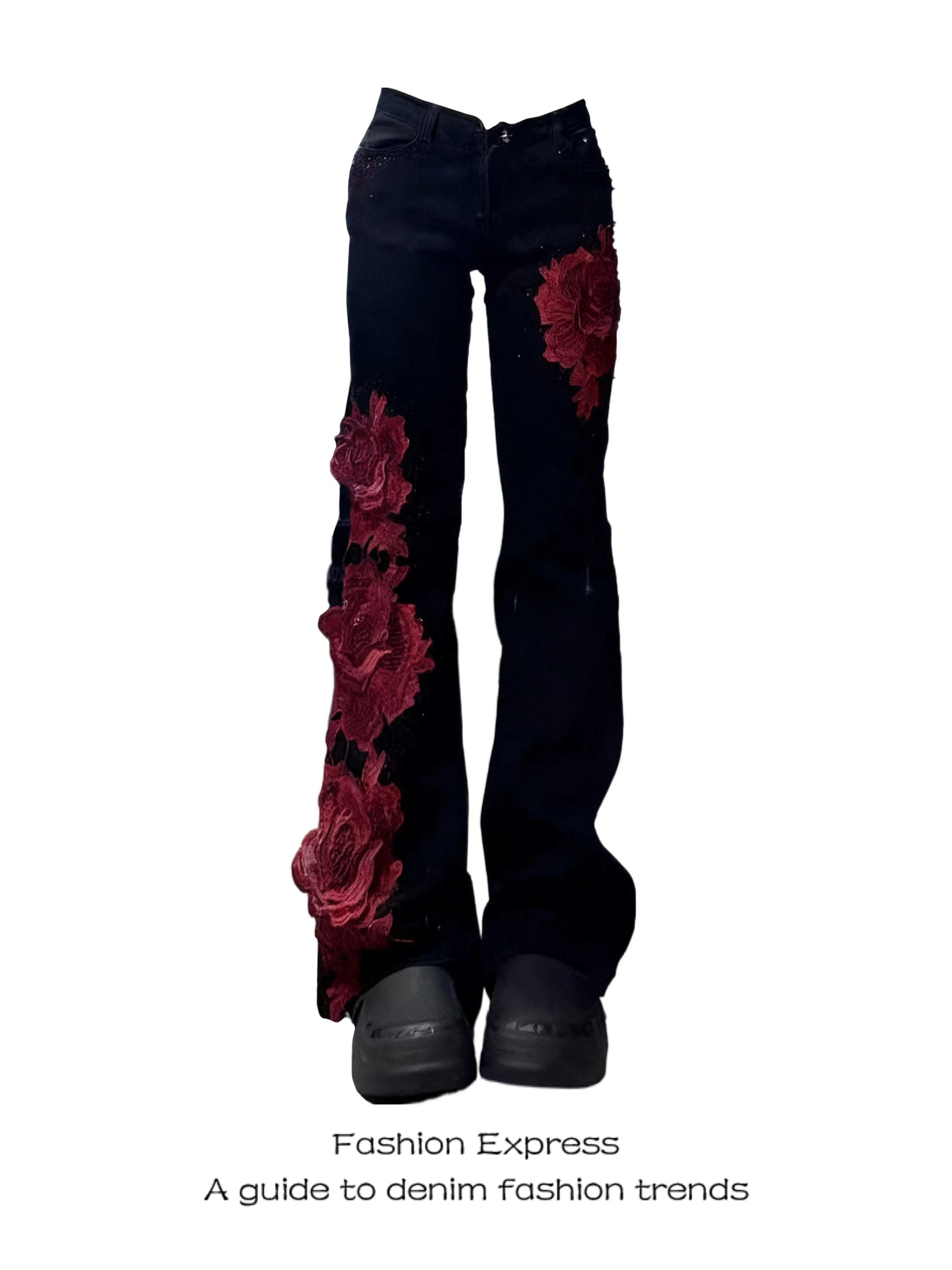 Джинсовые джинсы Bla Bell Bot, женские расклешенные брюки в американском стиле ретро Y2K с пряной розой в стиле пэчворк для похудения
Джинсовые джинсы Bla Bell Bot, женские расклешенные брюки в американском стиле ретро Y2K с пряной розой в стиле пэчворк для похудения