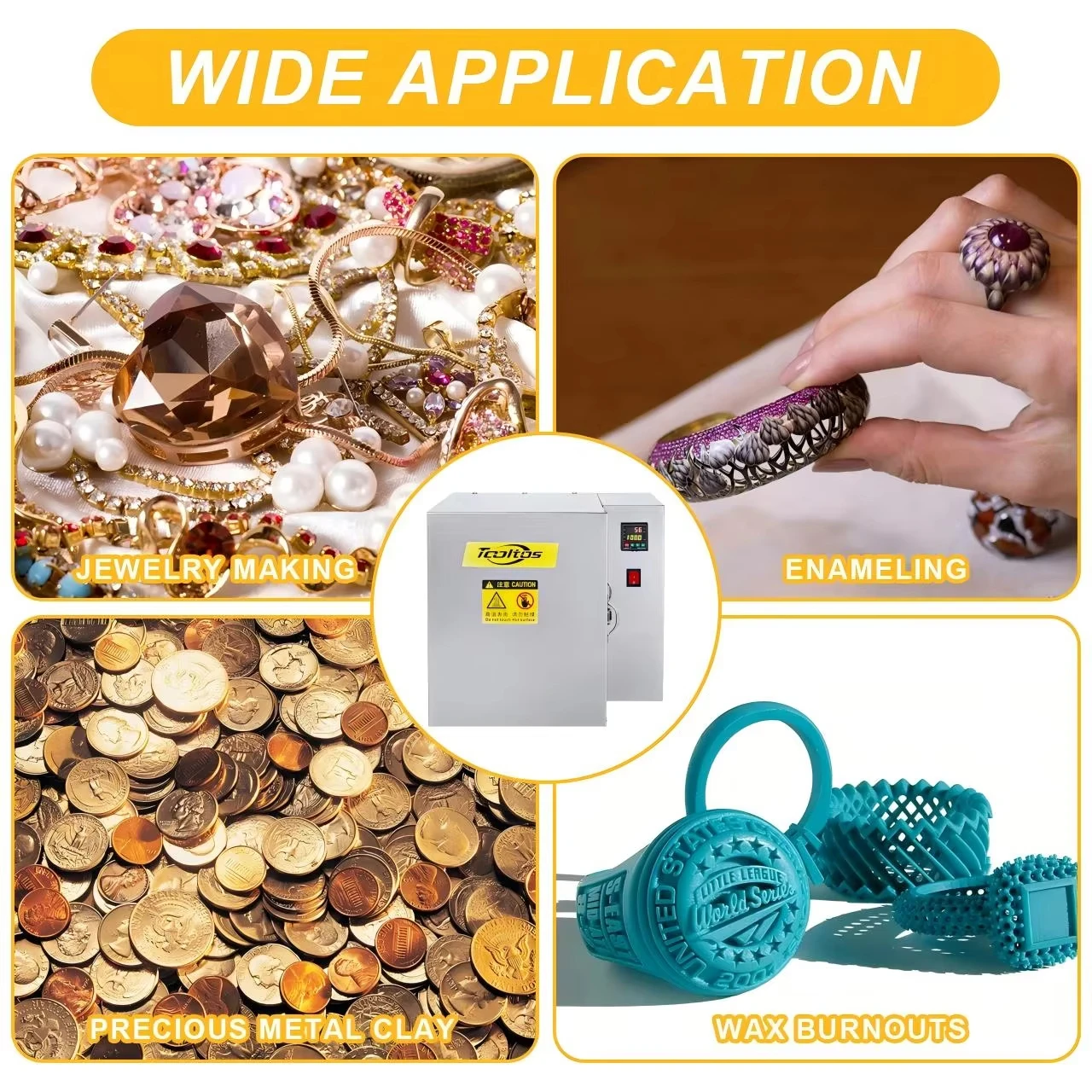 JHZZLJL99 Печь для литья ювелирных изделий Точный контроль температуры Плавильная машина для металла для магазина ювелирных изделий из золота, серебра и меди
JHZZLJL99 Печь для литья ювелирных изделий Точный контроль температуры Плавильная машина для металла для магазина ювелирных изделий из золота, серебра и меди