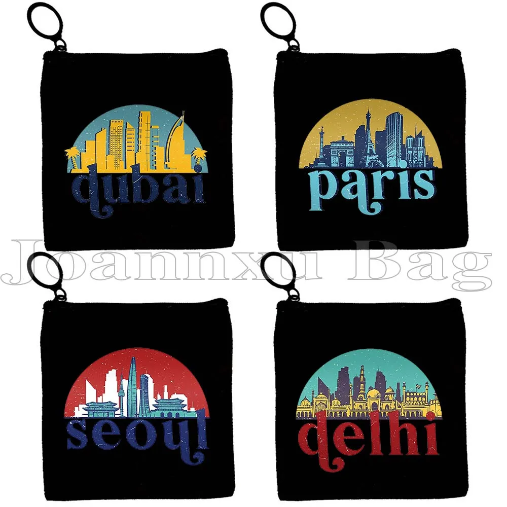 Amsterdam London Dubai Paris New York Seoul Bangkok Venice Istanbul Quebec Kuala Lumpur San Francisco Key Coin Purse Case Bag
Amsterdam London Dubai Paris New York Seoul Bangkok Venice Istanbul Quebec Kuala Lumpur San Francisco Key Coin Purse Case Bag