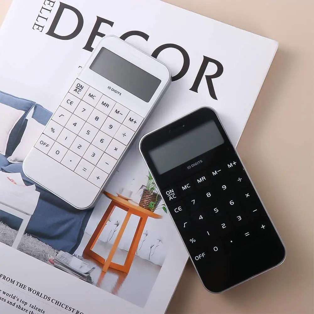 School Fashion Office Display Pocket Promotional Electronic White Black Digit Calculator
School Fashion Office Display Pocket Promotional Electronic White Black Digit Calculator