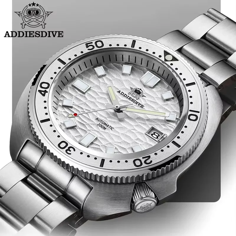 ADDIESDIVE NH35 сапфировые автоматические механические часы 200 м водонепроницаемые роскошные мужские часы для дайвинга из нержавеющей стали AD2117 наручные часы
ADDIESDIVE NH35 сапфировые автоматические механические часы 200 м водонепроницаемые роскошные мужские часы для дайвинга из нержавеющей стали AD2117 наручные часы