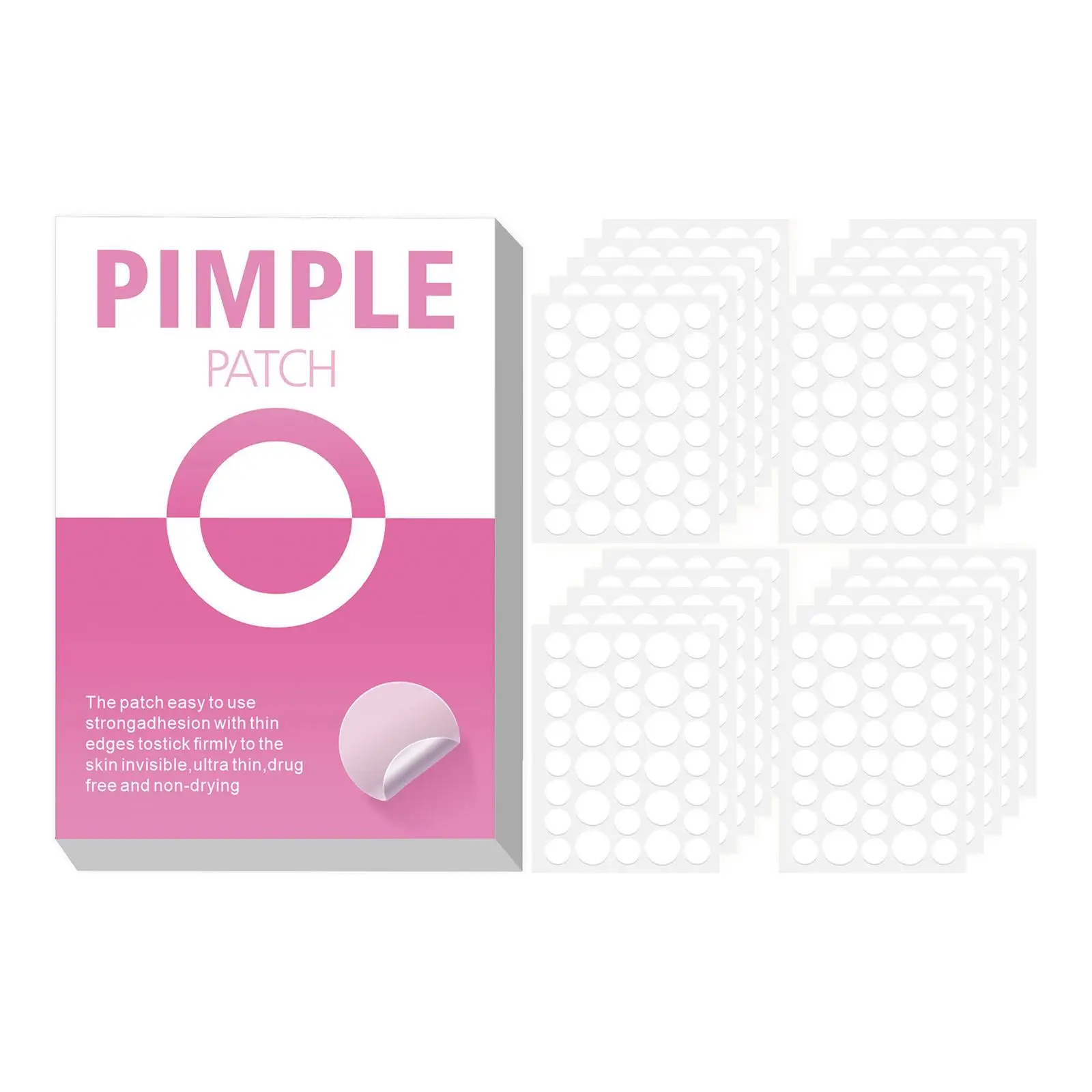 Clear Round Dot Blemish Patches - Discreet Invisible Facial Acne Care Patches
Clear Round Dot Blemish Patches - Discreet Invisible Facial Acne Care Patches