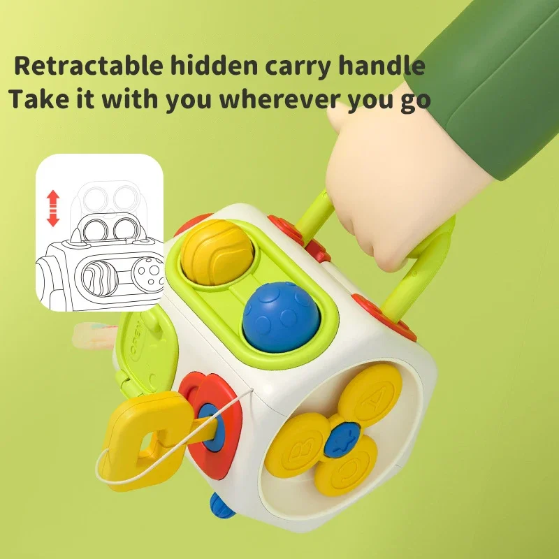 Развивающий сенсорный куб для малышей: красочные блоки для сортировки и изучения форм, игрушка для развития ловкости ума и мелкой моторики, подарок
Развивающий сенсорный куб для малышей: красочные блоки для сортировки и изучения форм, игрушка для развития ловкости ума и мелкой моторики, подарок