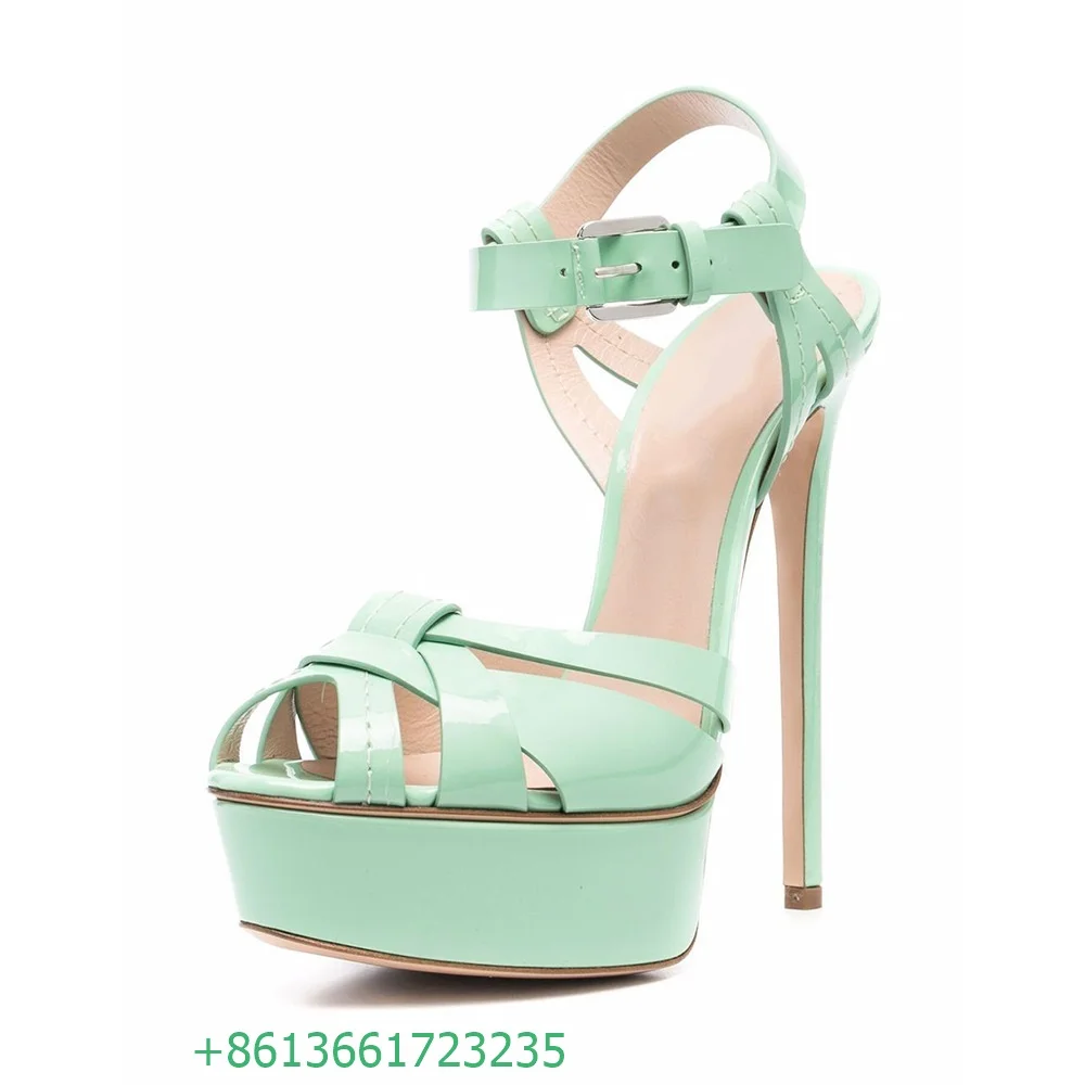 Women Peep Toe Platform Sandals Cross Strap Stiletto Heel Super High Heels Solid Color Ankle Strap Summer New Fashion Sandals
Women Peep Toe Platform Sandals Cross Strap Stiletto Heel Super High Heels Solid Color Ankle Strap Summer New Fashion Sandals