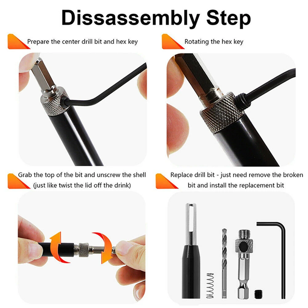 /17Pcs /Black /Oxide Self Centering Hinge Drill Bit Set For Woodworking Cabinet Door Handle Installation For Pilot Hole Guide To
/17Pcs /Black /Oxide Self Centering Hinge Drill Bit Set For Woodworking Cabinet Door Handle Installation For Pilot Hole Guide To