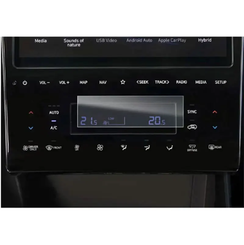 Защитная пленка для автомобильного экрана из ТПУ для Tucson NX4 2021, задний дисплей кондиционирования воздуха, Защитная Наклейка для автомобильного интерьера, аксессуары
Защитная пленка для автомобильного экрана из ТПУ для Tucson NX4 2021, задний дисплей кондиционирования воздуха, Защитная Наклейка для автомобильного интерьера, аксессуары