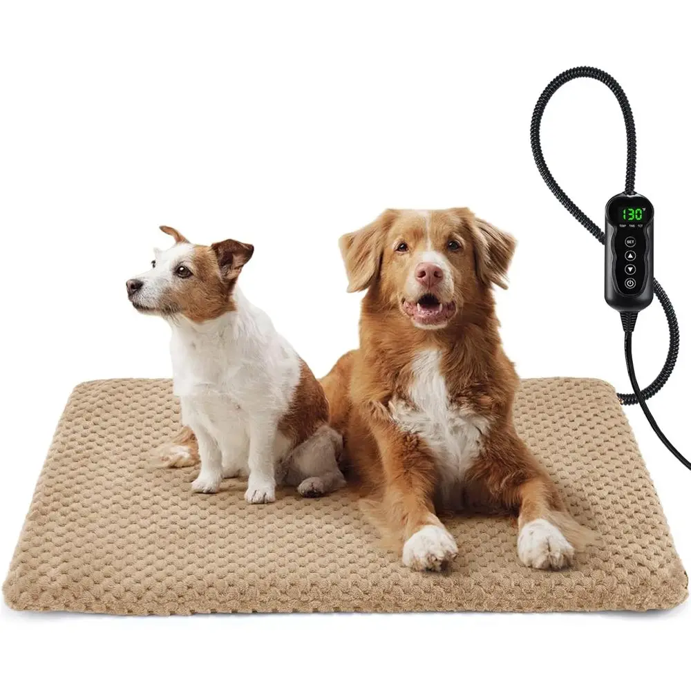 Extra Large Pet Heating Pad, Adjustable Temperature Waterproo Dog Cat Heating Pad with Timer, Electric Pet Heated Mat
Extra Large Pet Heating Pad, Adjustable Temperature Waterproo Dog Cat Heating Pad with Timer, Electric Pet Heated Mat