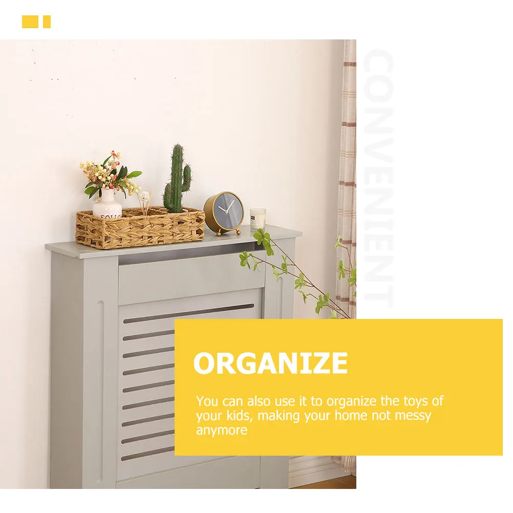 Large Woven Storage Basket Desktop Organizer Household Bin For Cosmetics Tea Bags Decorative Home Supplies
Large Woven Storage Basket Desktop Organizer Household Bin For Cosmetics Tea Bags Decorative Home Supplies