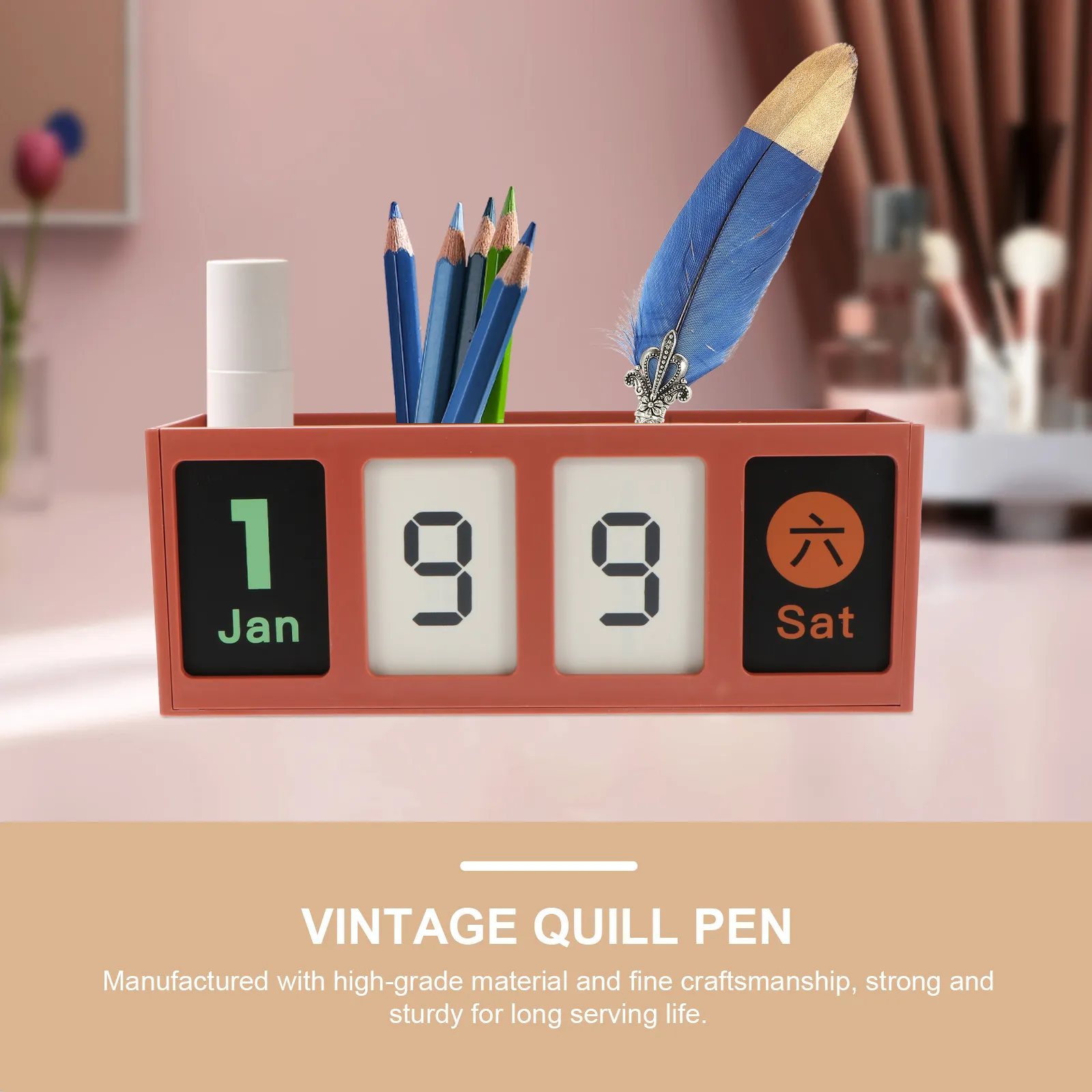 1Set Creative Quill Pen Set Retro Design Calligraphy Dip Pen Kit for Writing Practice Essay Calligraphy Office Gift
1Set Creative Quill Pen Set Retro Design Calligraphy Dip Pen Kit for Writing Practice Essay Calligraphy Office Gift
