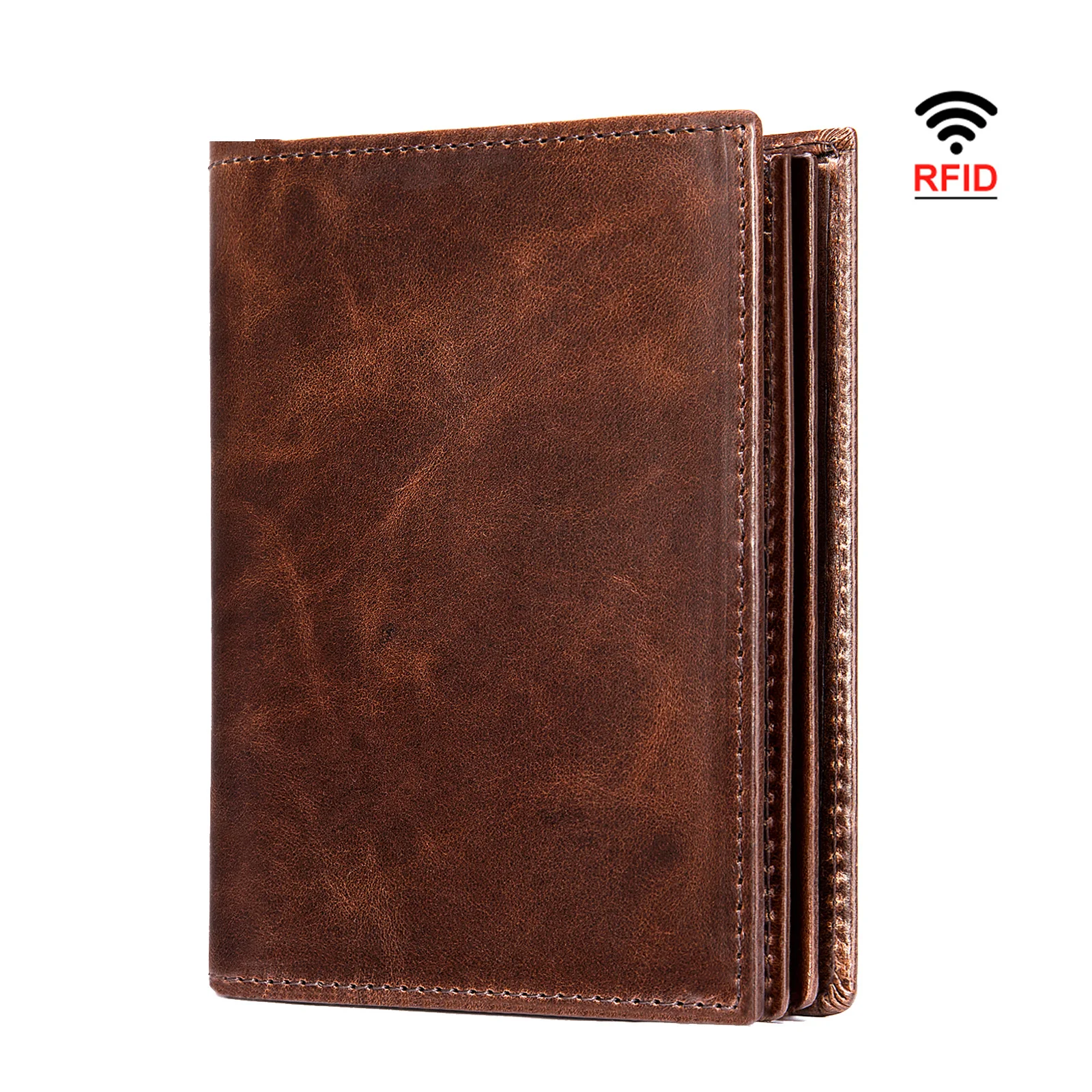 RFID Blocking Men Wallet Genuine Leather Men Wallets With Coin Pocket and ID Window Minimalist Wallet For Men
RFID Blocking Men Wallet Genuine Leather Men Wallets With Coin Pocket and ID Window Minimalist Wallet For Men