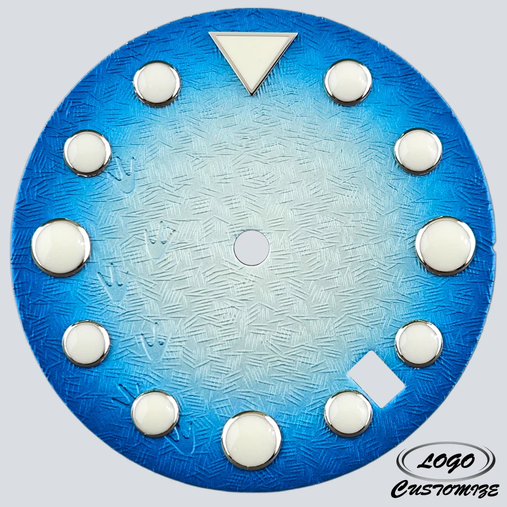 Customizable LOGO dial suitable for NH34/NH35/NH36 movements with 28.5mm lumens dial watch accessories watch dial NH35 dial
Customizable LOGO dial suitable for NH34/NH35/NH36 movements with 28.5mm lumens dial watch accessories watch dial NH35 dial