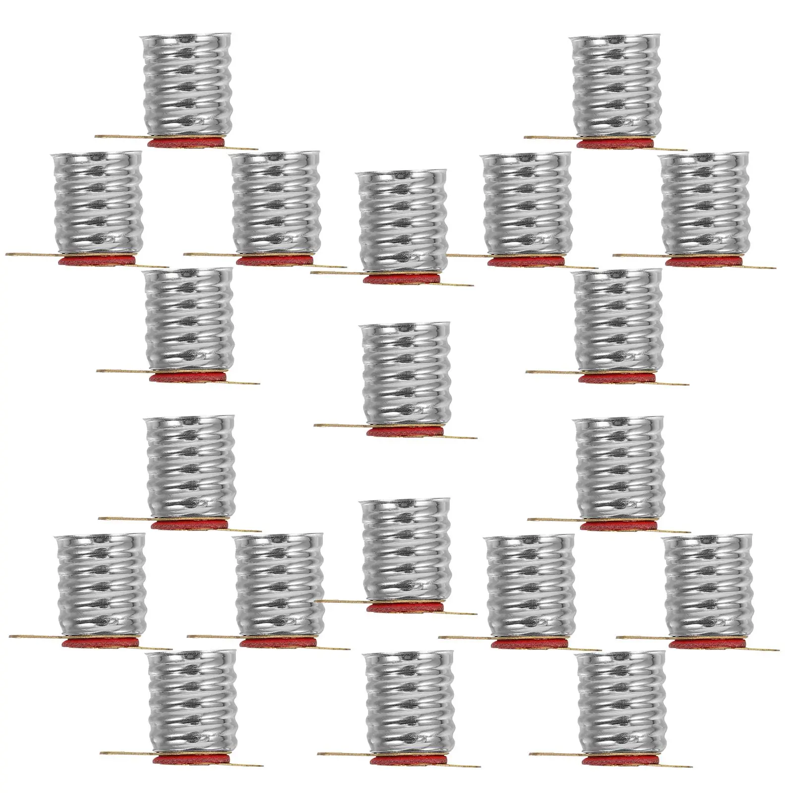 Lamp Holder Bulb Socket 20Pcs Small Light DIY Accessories Experiment Screw Base Holder Compact Design Easy Wiring
Lamp Holder Bulb Socket 20Pcs Small Light DIY Accessories Experiment Screw Base Holder Compact Design Easy Wiring