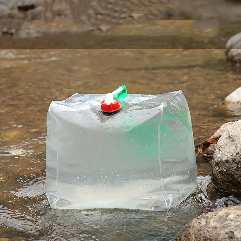 5 Gallon Water Bag Collapsible Container Portable PVC Jug Large Mouth Camping Accessory Foldable Transparent Outdoor
5 Gallon Water Bag Collapsible Container Portable PVC Jug Large Mouth Camping Accessory Foldable Transparent Outdoor