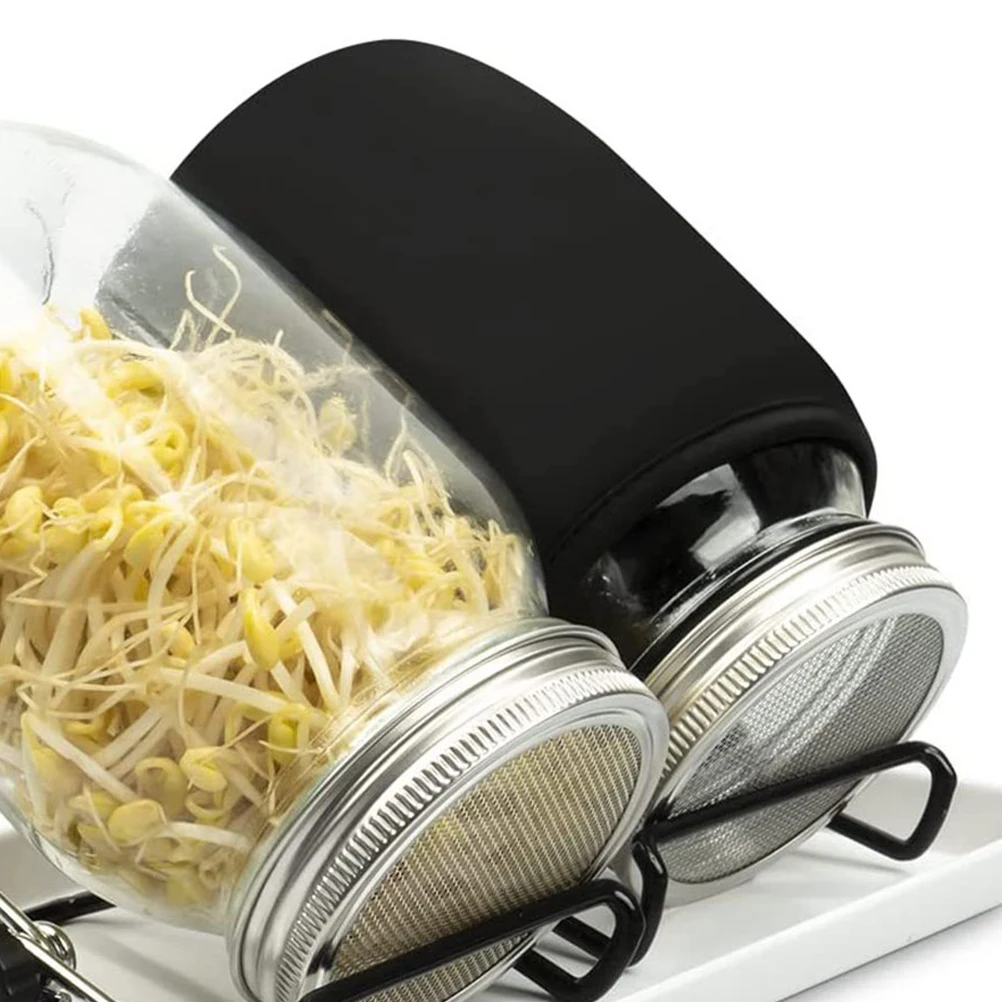 1pcs Blackout Covers Mason Jars Sprouting Hood Hydroponic Plant Grow Black Jar Sleeves Sleeve Wide Mouth Food Storage Garden 
1pcs Blackout Covers Mason Jars Sprouting Hood Hydroponic Plant Grow Black Jar Sleeves Sleeve Wide Mouth Food Storage Garden