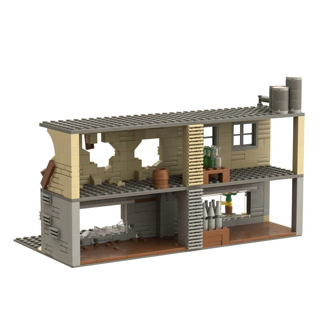 Military Base Series Abandoned Dilapidated Building Model Blocks Kit War Scene Assembly Education MOC Small Bricks Boys Gifts
Military Base Series Abandoned Dilapidated Building Model Blocks Kit War Scene Assembly Education MOC Small Bricks Boys Gifts