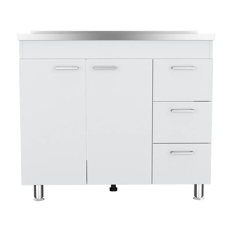 White Utility Sink for Kitchen, Compact Design, Durable Finish
White Utility Sink for Kitchen, Compact Design, Durable Finish