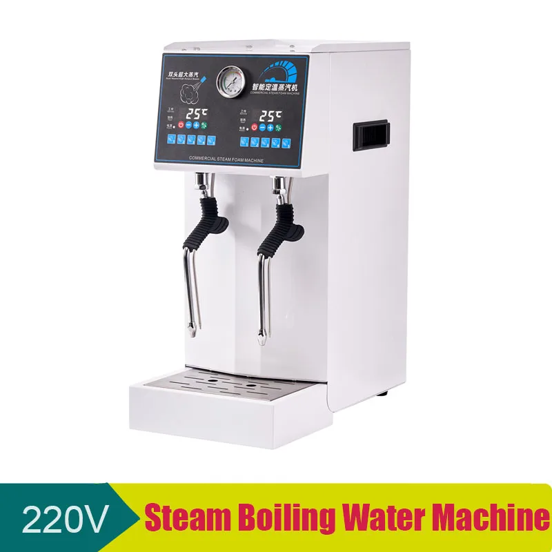 220V Electric 10L Steam Water Boiler Steam Boiling Machine Milk Foam Hot Water Heater For Bubble Tea Shop
220V Electric 10L Steam Water Boiler Steam Boiling Machine Milk Foam Hot Water Heater For Bubble Tea Shop